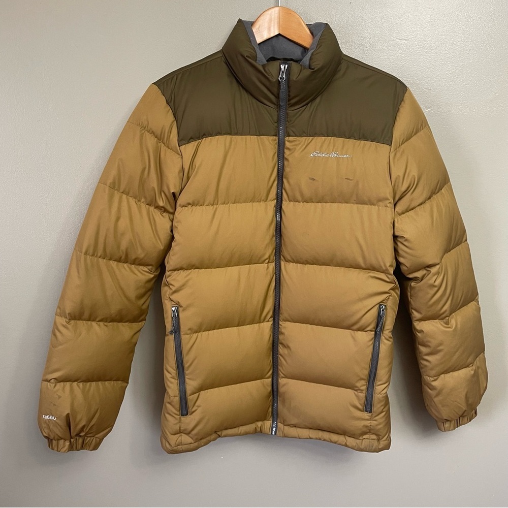 Eddie Bauer Down Jacket 650 Fill Water Repellent Small winter - Picture 1 of 14